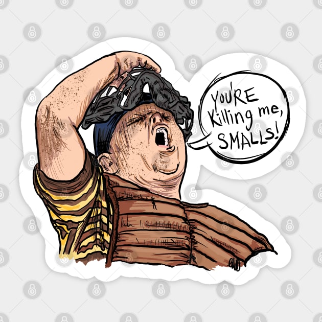 The Great Hambino - Killing Me Smalls Sticker by TheEND42